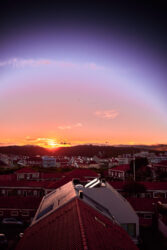 Lisbonne, coucher de soleil