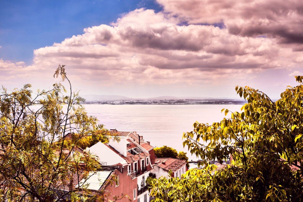 Lisbonne, vue du dessus