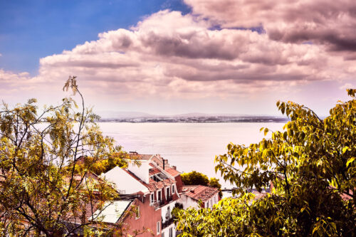 Lisbonne, vue du dessus