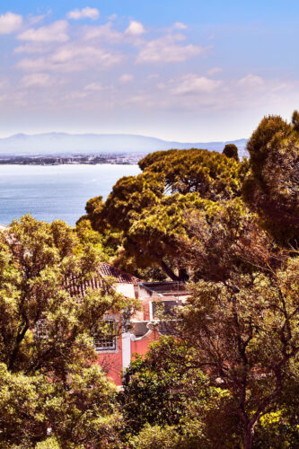 Lisbonne, vue du dessus