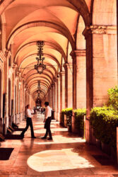 Lisbonne ,praça do commercio